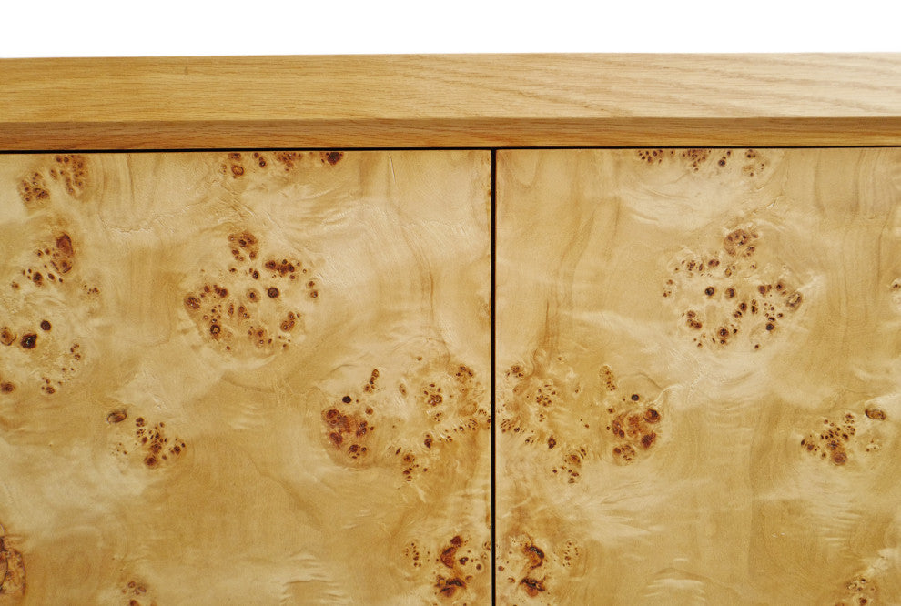 Modern Burl Sideboard