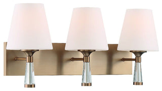 Crystorama Lighting Group RAM-A3403 Ramsey 3 Light 23"W Vanity - Polished
