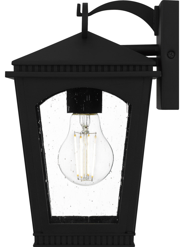 Quoizel HUK8406 Huck 11" Tall Outdoor Wall Sconce - Earth Black