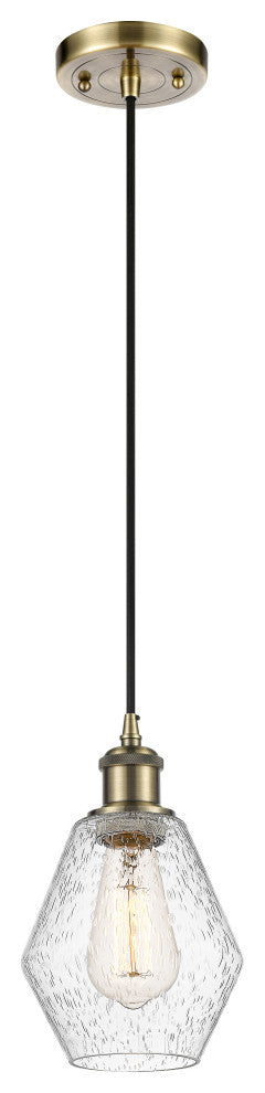 Innovations 516-1P-AB-G654-6 1-Light Mini Pendant, Antique Brass