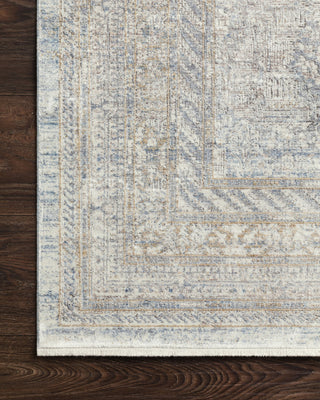 Viscose Acrylic Gemma Area Rug by Loloi, Silver/Multi, 2'8"x10'