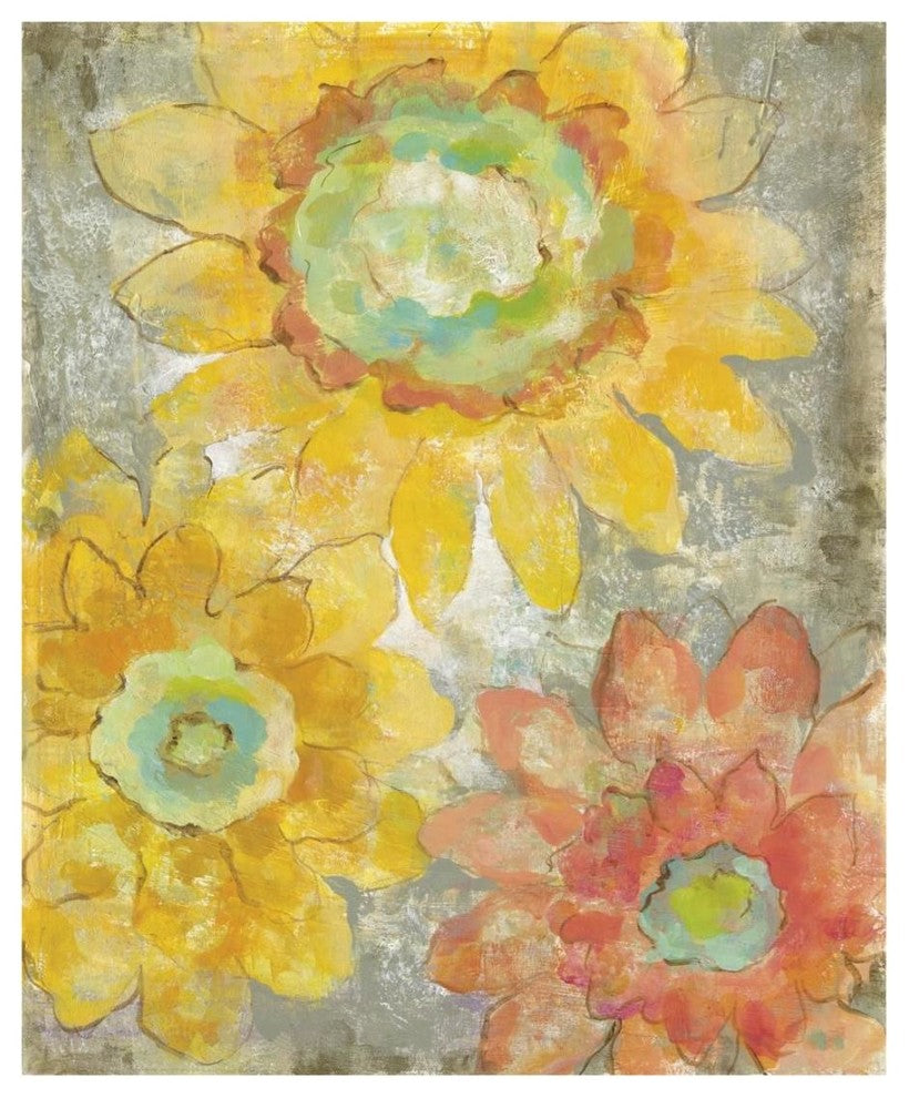 "Venezia Fiori I" Digital Paper Print by Silvia Vassileva, 18"x22"