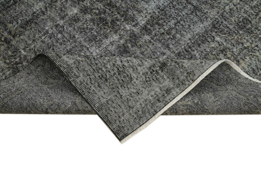 Rug N Carpet - Handmade Turkish 5' 5" x 9' 1" Vintage Overdyed Area Rug