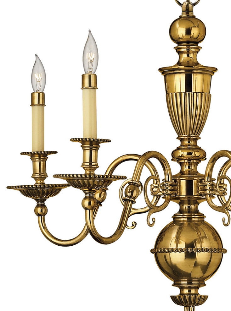 Hinkley Cambridge Medium Single Tier, Burnished Brass