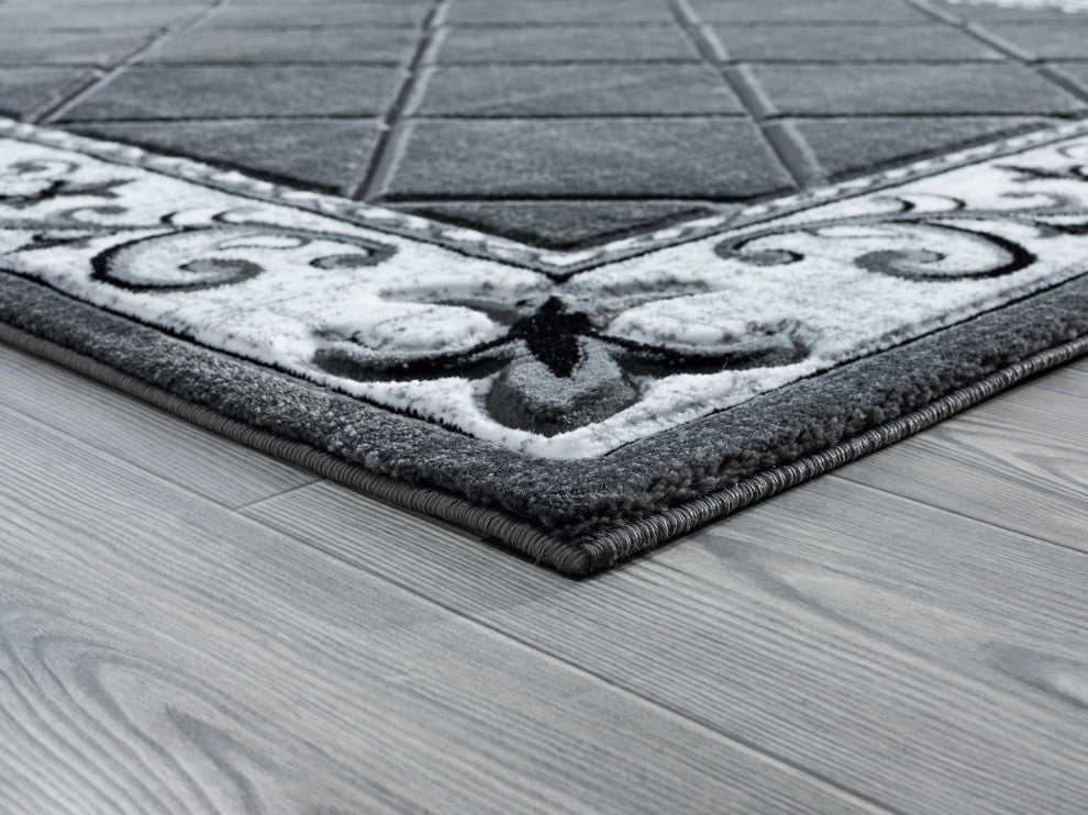 United Weavers Bristol Altamont Gray Area Rug 5'3x7'6