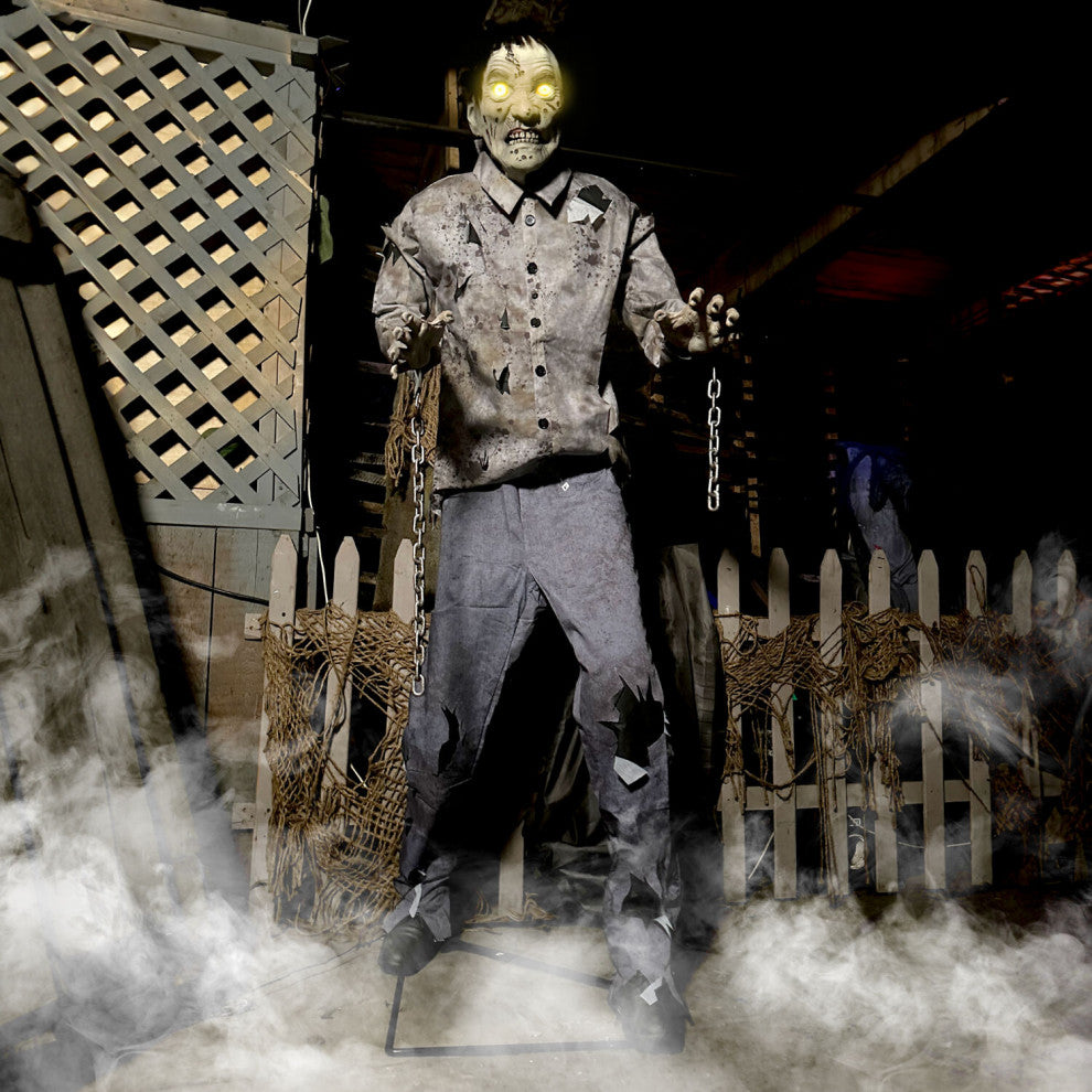 6-Ft. Tall Motion-Activated Guard Zombie