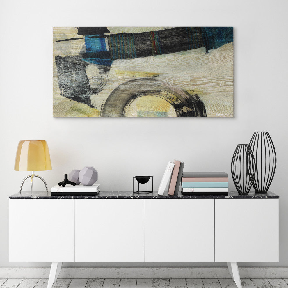 Abstract Wall Art Radiographic Photography Giclee Printed on Hand Finished Wood