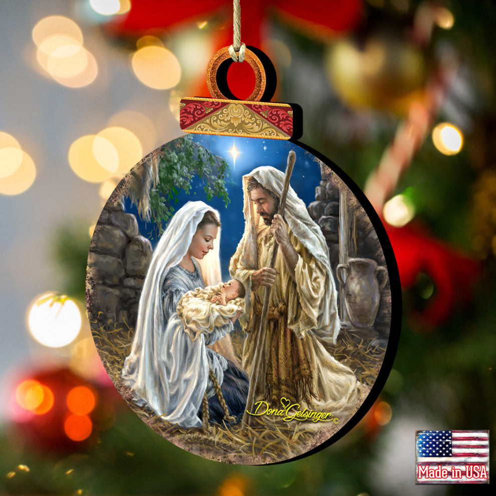 Glory to God Ornament Ball