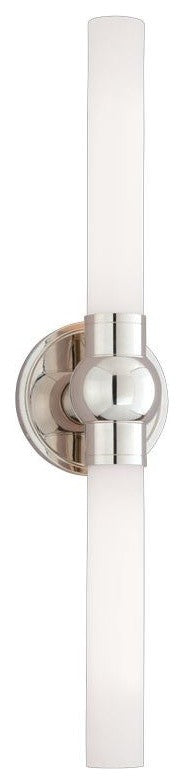 Cornwall, Two Light Bath and Vanity, Polished Nickel Finish
