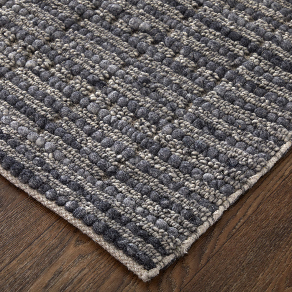 Herrick T8021 Modern/Casual Area Rug, Gray, 8'x10'
