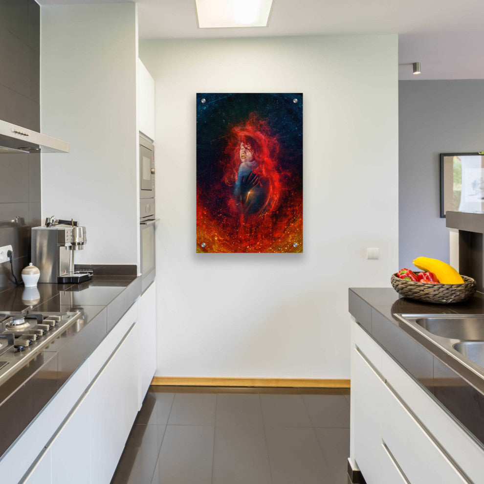 Epic Art 'Tremors' by Mario Sanchez Nevado, Acrylic Glass Wall Art, 24"x36"