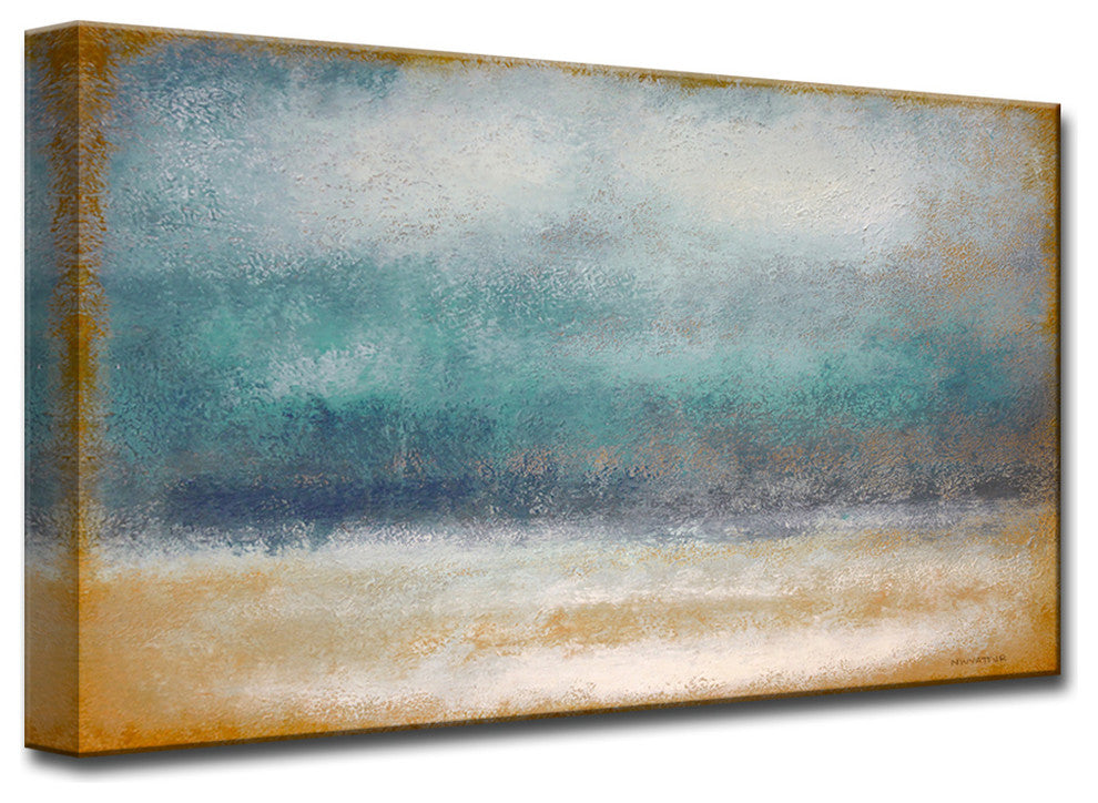 Ready2HangArt Oversized Canvas 'Tempest' by Norman Wyatt, 24"x48"