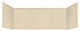 Transolid, Bath Wall Kit, Sea Shore, 6"x36"x24"