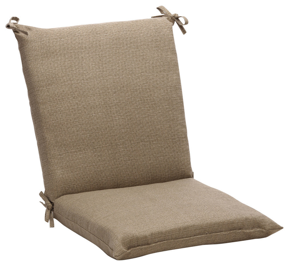 Monti Taupe Squared Corners Chair Cushion