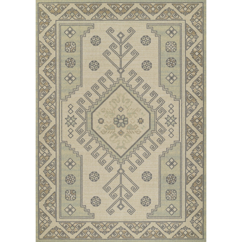 Momeni Anatolia ANA11 Rug, Sage, 6'6"x9'
