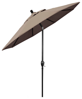 9' Aluminum Umbrella Push Tilt, Taupe