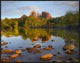 "Red Rock Crossing, Arizona" Framed Canvas Giclee by Tim Fitzharris, 33x25"