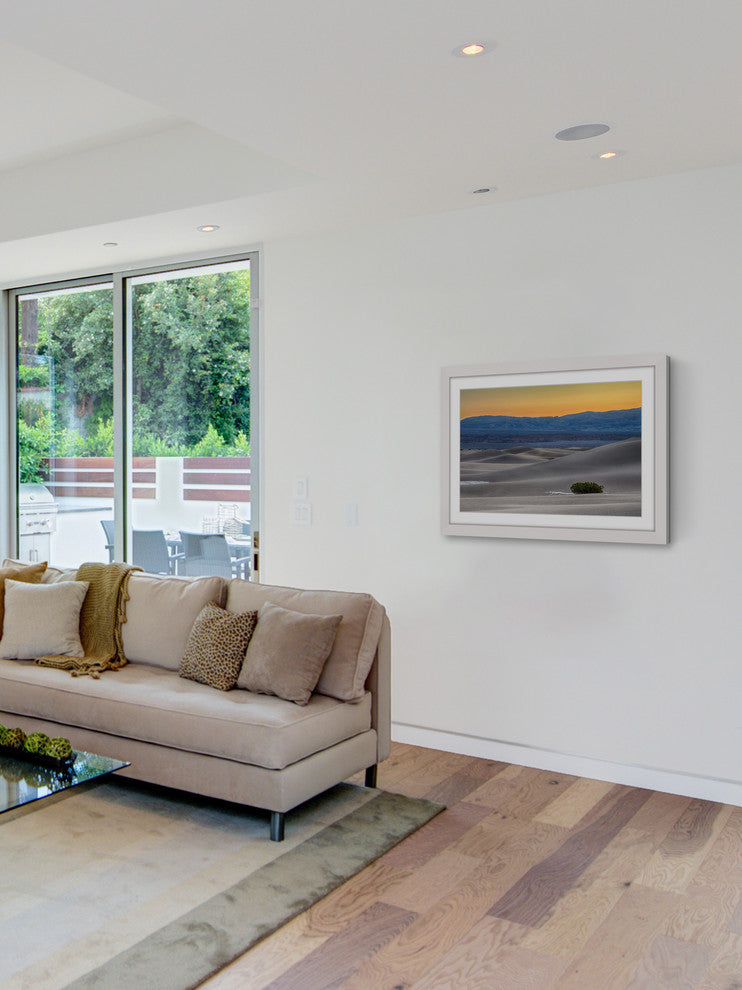 "Rolling Sand Hills" Framed Art Print