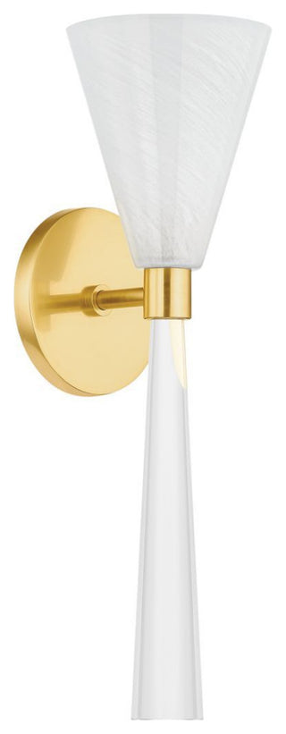 Mitzi Amara Wall Sconce Aged Brass