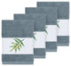 Zoe 4 Piece Embellished Washcloth Set