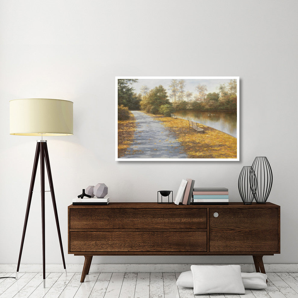 "Fall Serenade" Digital Paper Print by Diane Romanello, 50"x34"