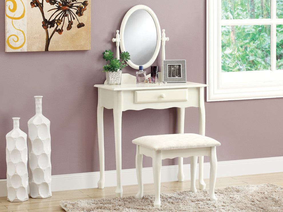 Vanity Set - 2Pcs Set / Antique White