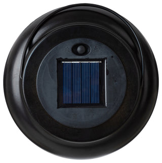 8.75"H Metal Cutout Solar Powered Outdoor Hanging Lantern