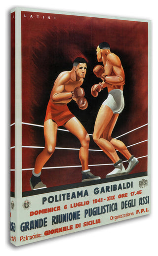 Vintage Apple Collection 'Boxing' Canvas Art, 19x14