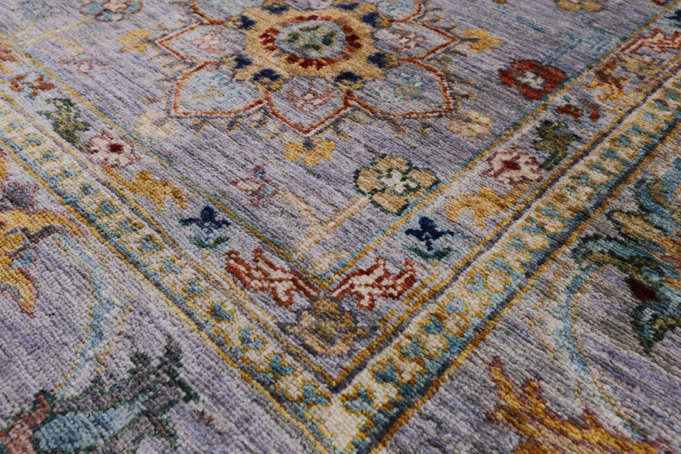 Persian Tabriz Hand Knotted Wool Rug 5' 9" X 8' 1" Q7550