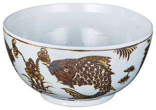 Rusty Brown Fish Bowl