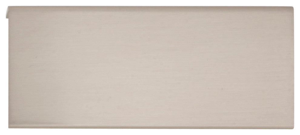 Amerock Edge Pull Collection Cabinet Edge Pull, Set of 10, Satin Nickel