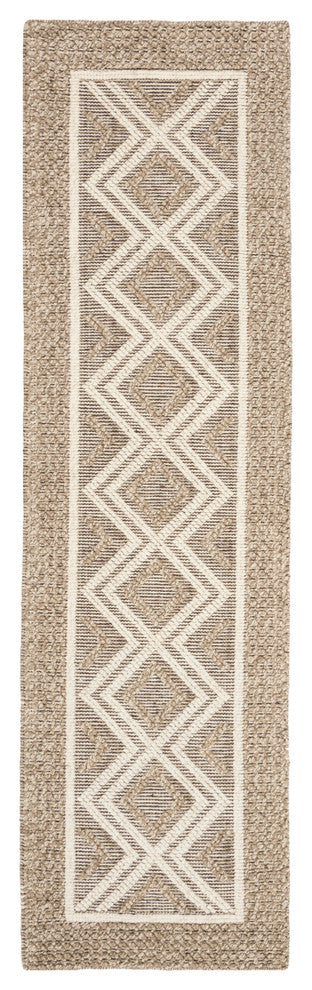 Safavieh Vermont Collection, VRM212 Rug, Beige/Ivory, 2'3"x8'