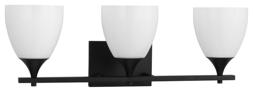 Toffino 3 Light Bath, Midnight Black