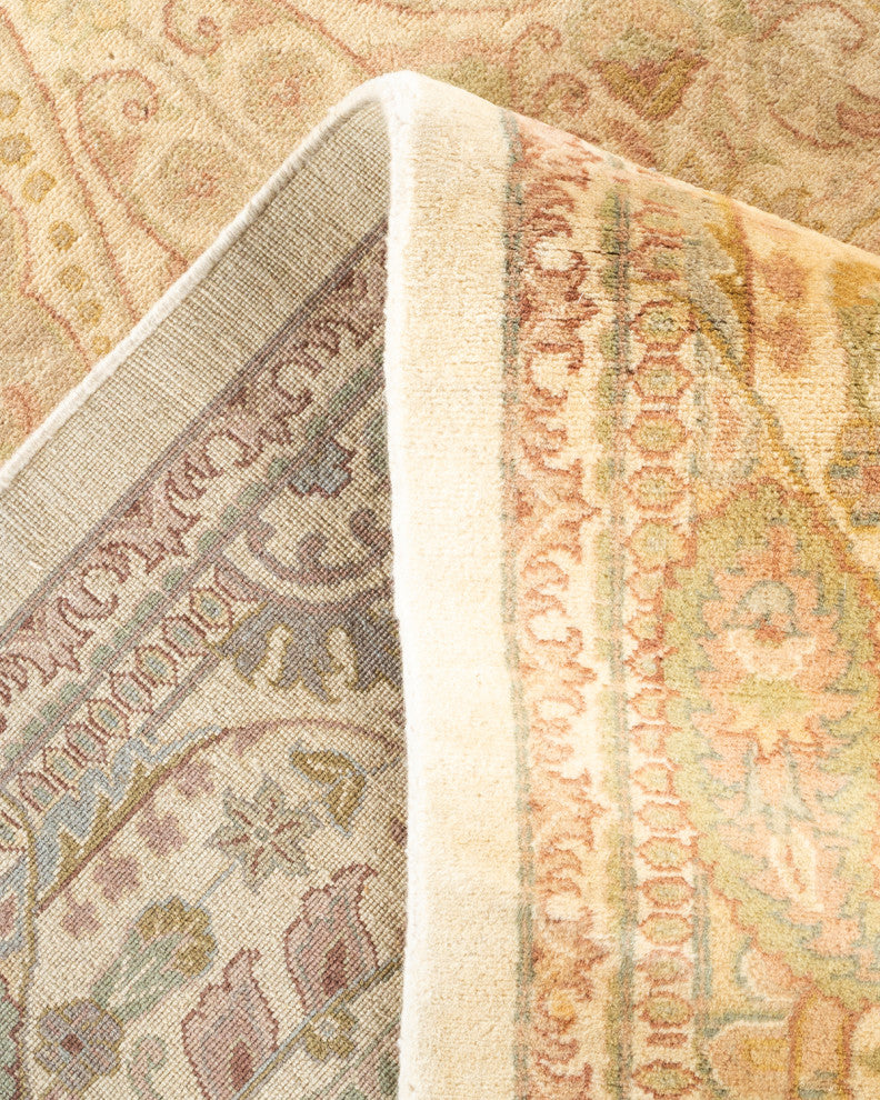 Mogul, One-of-a-Kind Hand-Knotted Area Rug Ivory, 12' 2" x 18' 7"