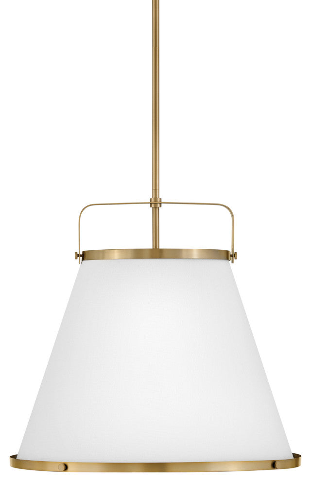 Hinkley Lighting 4995 Lexi 3 Light 25"W Pendant - Lacquered Brass