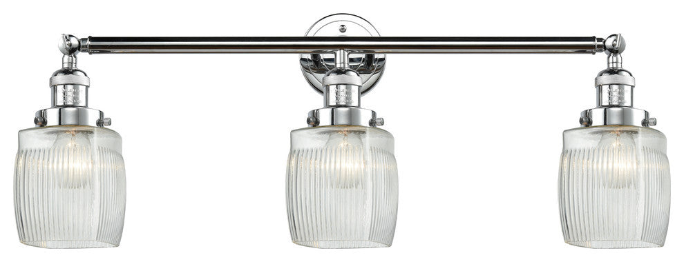 Innovations Lighting 205-Pc-S-G302-Led 3 Light Dimmable Led 32" Vanity Light