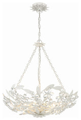 Crystorama Lighting Group MSL-306 Marselle 6 Light 24"W Taper - Matte White