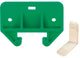 Drawer Track Guide Kit, 1-1/8", Plastic, Green, 2Pack