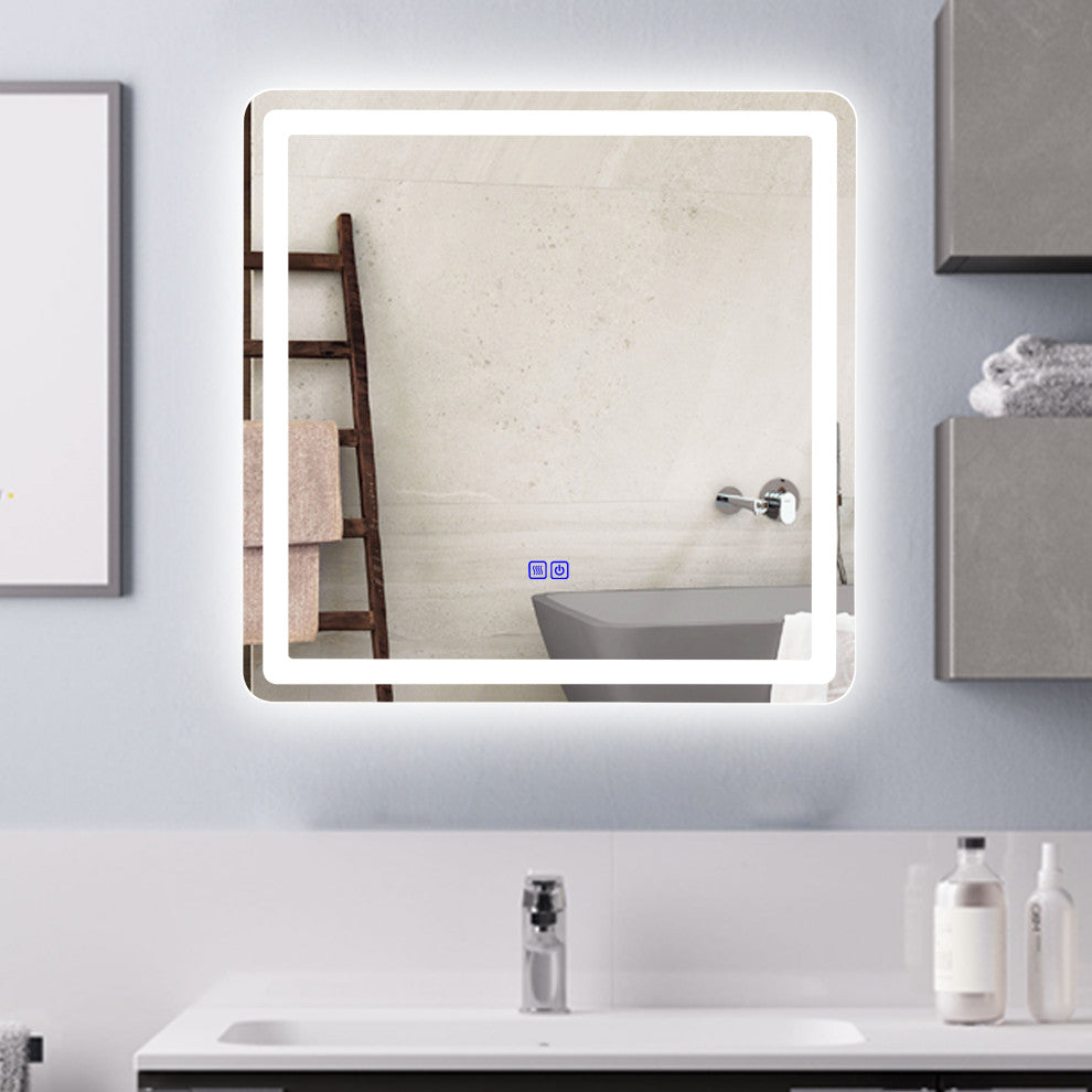 SPECULO Back Lit LED Mirror 6000K Daylight White, 28"