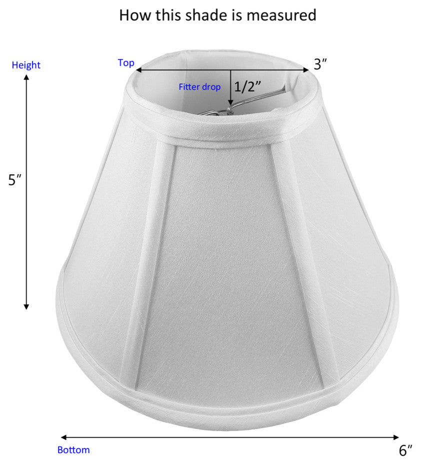 Willis Round Lampshade, 6"x3"x5"