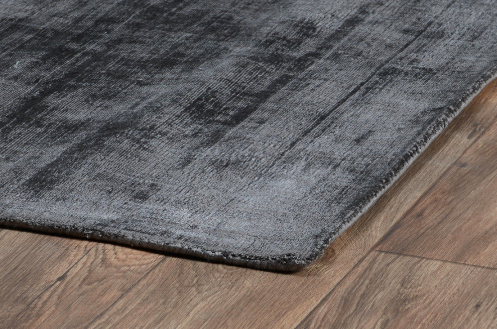 Classic Home Berlin Distressed Charcoal Rug, 8'x10'