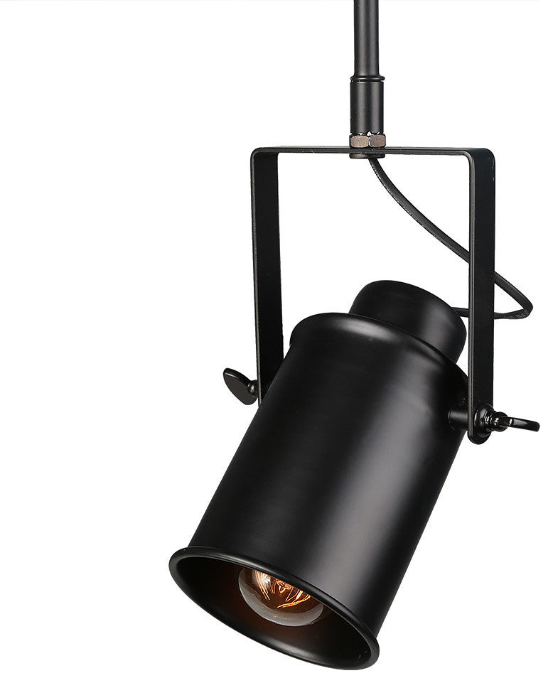 LNC Wood Close to Ceiling Track Lighting Spotlights 3-Light Track Lights
