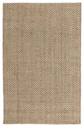 Chevron Hand-woven Jute Area Rug by Kosas Home