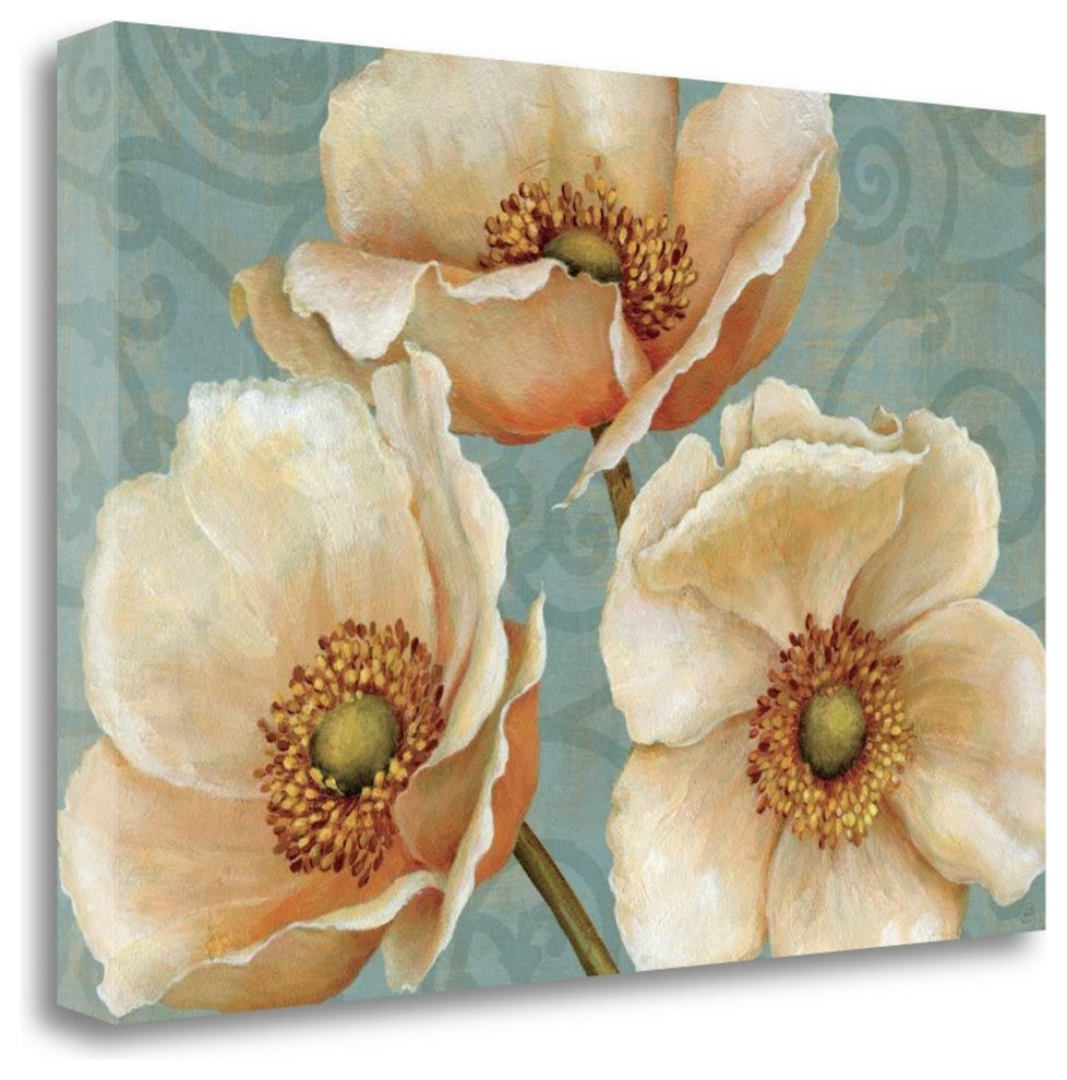 "Windflower" By Daphne Brissonnet, Giclee Print on Gallery Wrap Canvas