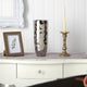 13" Designer Silver Cylinder Vase