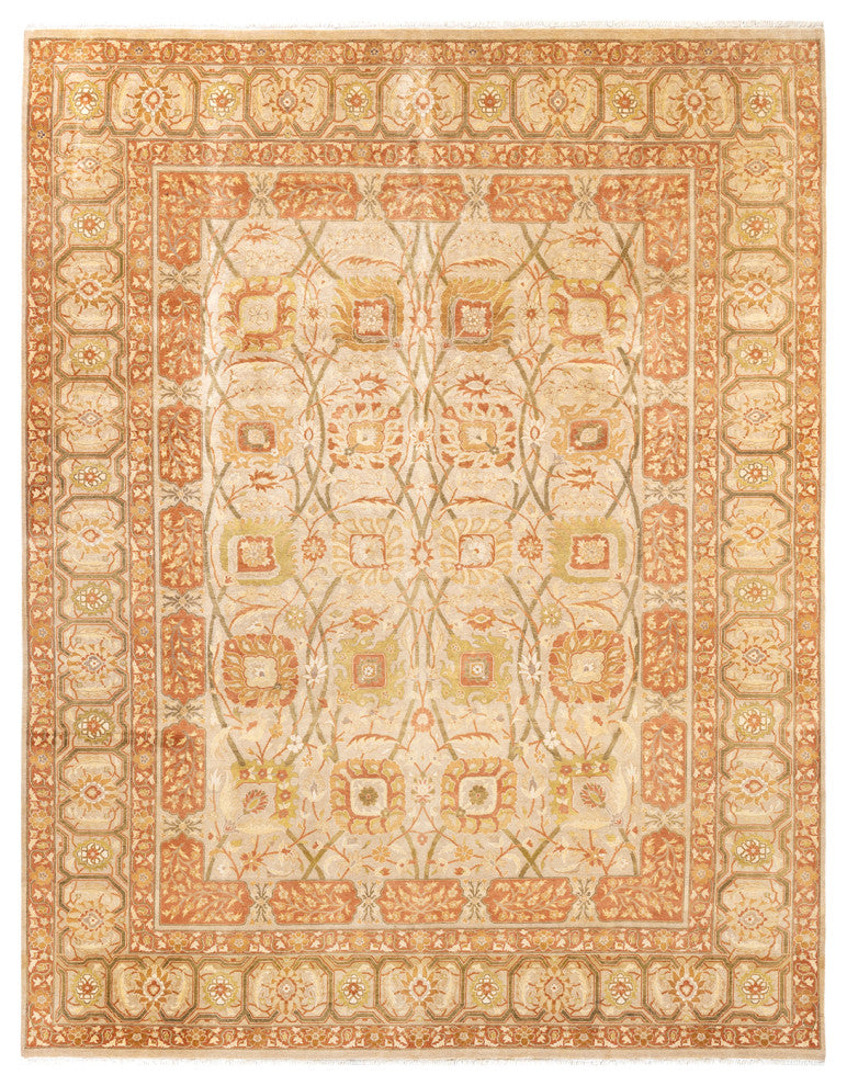 Mogul, One-of-a-Kind Hand-Knotted Area Rug Ivory, 9'0"x11'1"