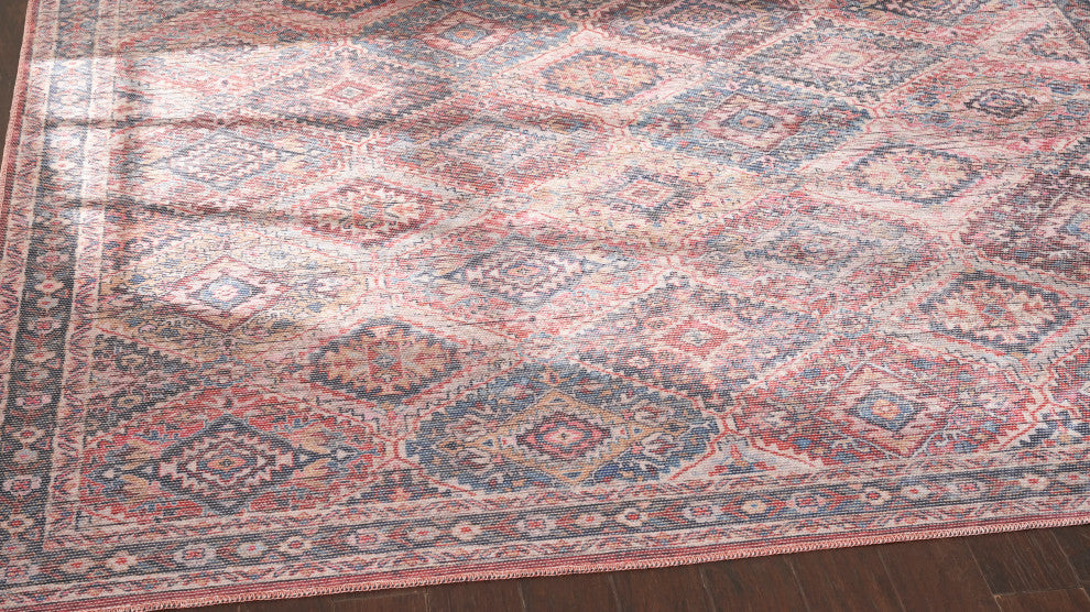 Nicole Curtis Nc Series 1 8' x 10' Multicolor Machine Washable Area Rugs