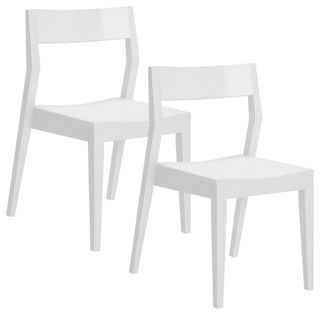 Plank+Beam Solid Wood Dining Chair 2 Pack