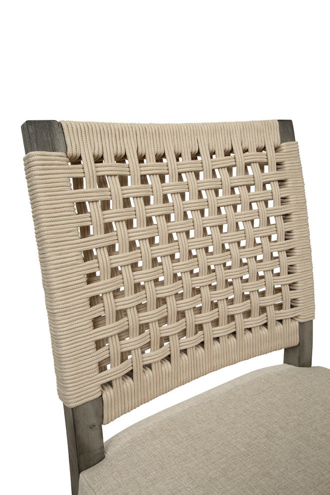 Savannah Oak Side Chair, Beige