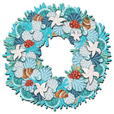 Coastal Wreath Ornament